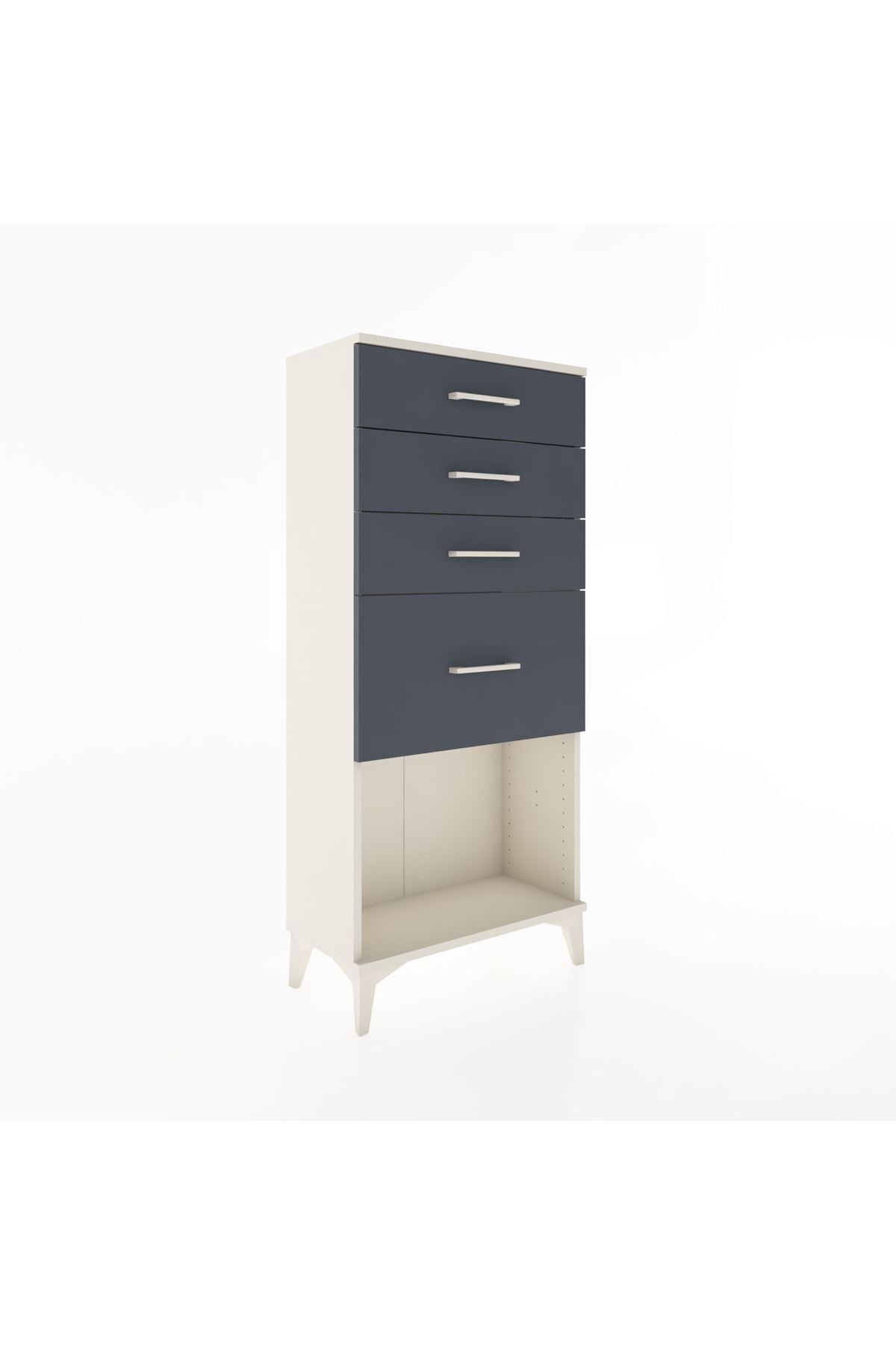 Hyperion Dolap 4 Çekmeceli 60x44x134 - S50M018V2B