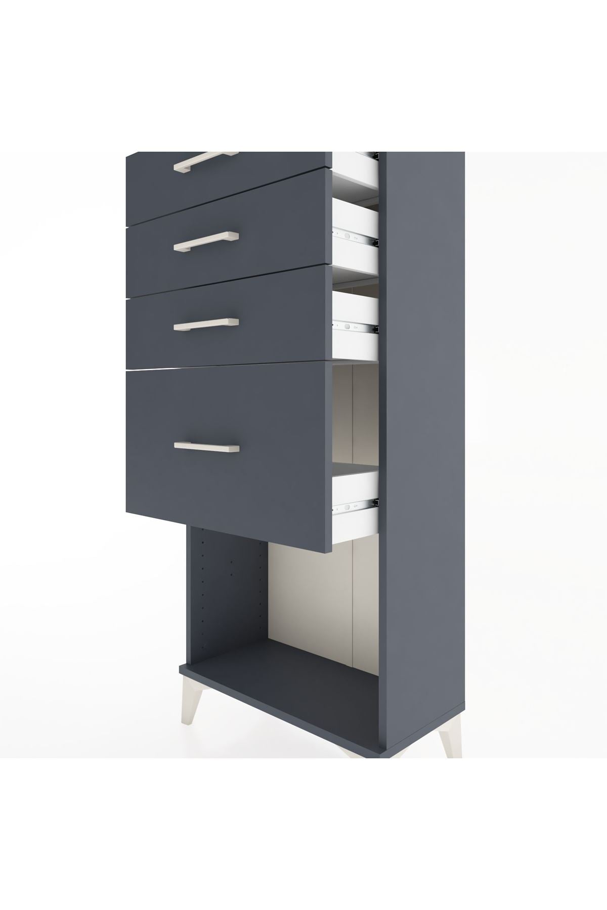 Hyperion Dolap 4 Çekmeceli 60x44x134 - S50M018V5B