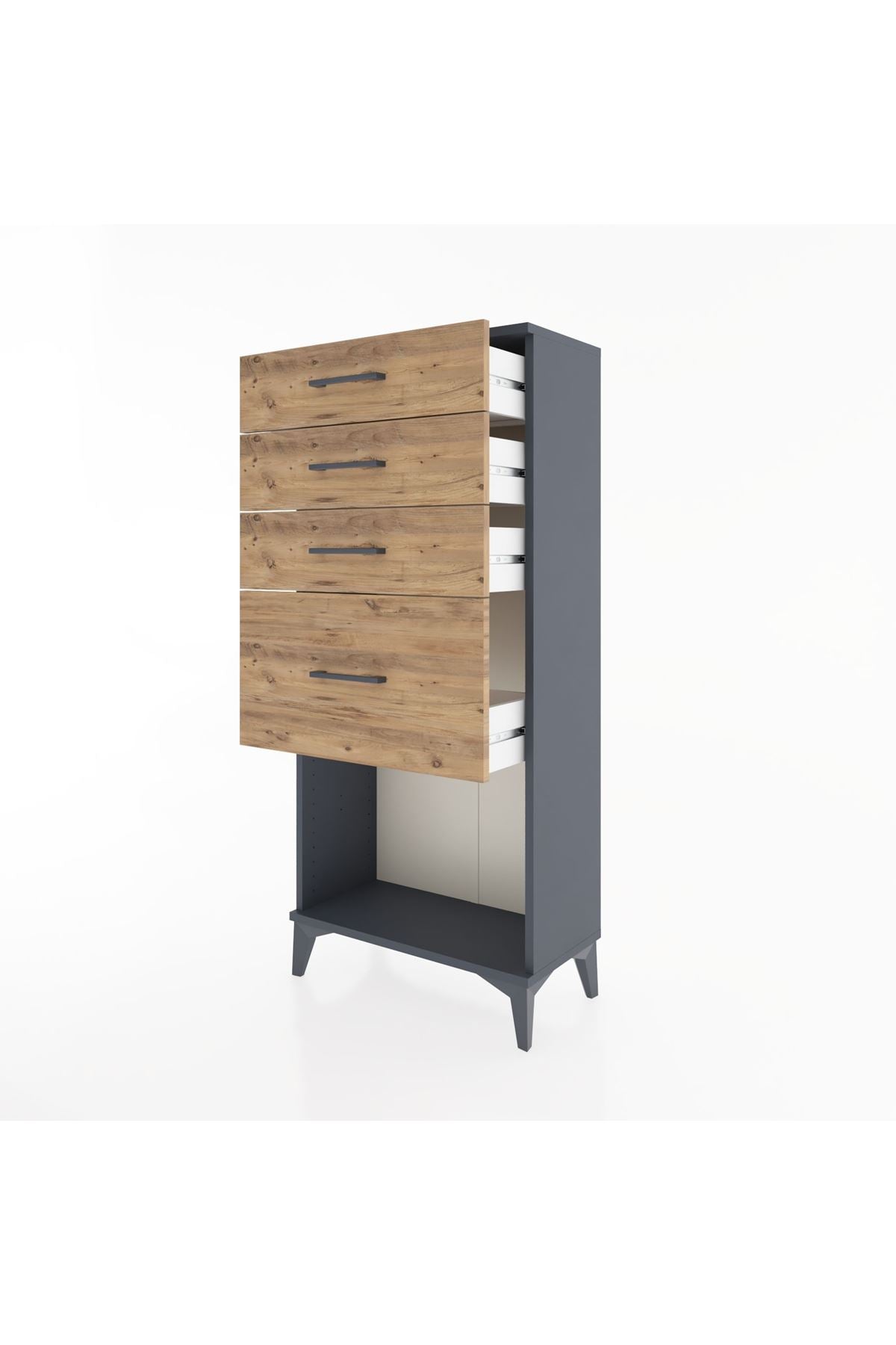 Hyperion Dolap 4 Çekmeceli 60x44x134 - S50M018V6B