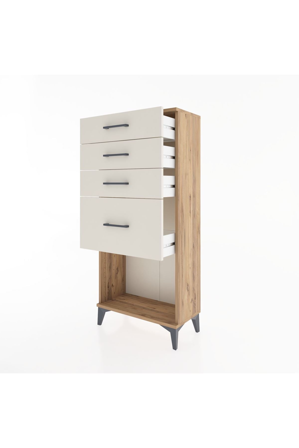 Hyperion Dolap 4 Çekmeceli 60x44x134 - S50M018V7B