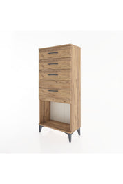 Hyperion Dolap 4 Çekmeceli 60x44x134 - S50M018V9B