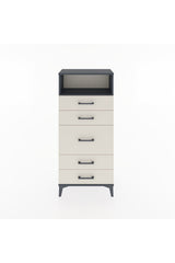 Hyperion Dolap Tek Raflı 5 Çekmeceli 60x44x134