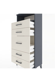 Hyperion Dolap Tek Raflı 5 Çekmeceli 60x44x134 - S50M020V4B