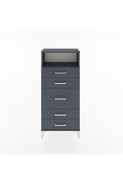 Hyperion Dolap Tek Raflı 5 Çekmeceli 60x44x134 - S50M020V5B