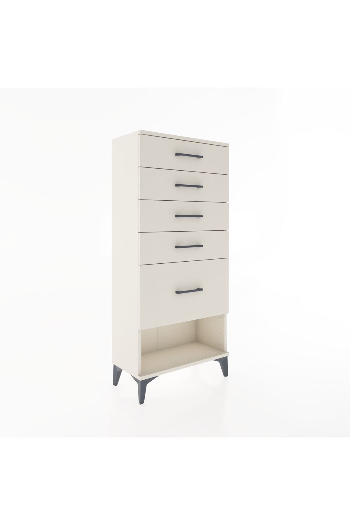 Hyperion Dolap 5 Çekmeceli 60x44x134 - S50M021V1B