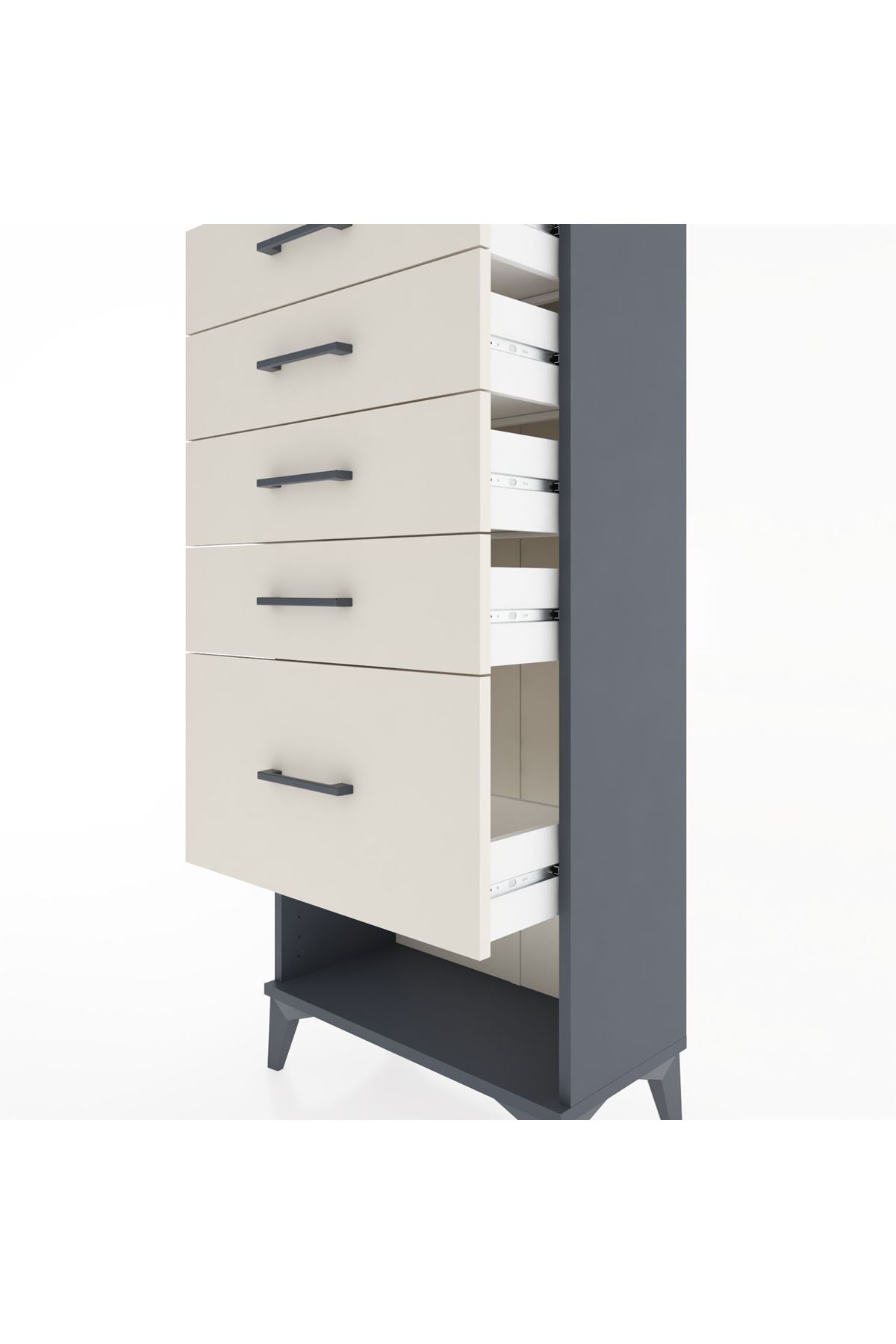 Hyperion Dolap 5 Çekmeceli 60x44x134 - S50M021V4B