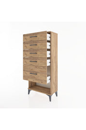 Hyperion Dolap 5 Çekmeceli 60x44x134 - S50M021V9B