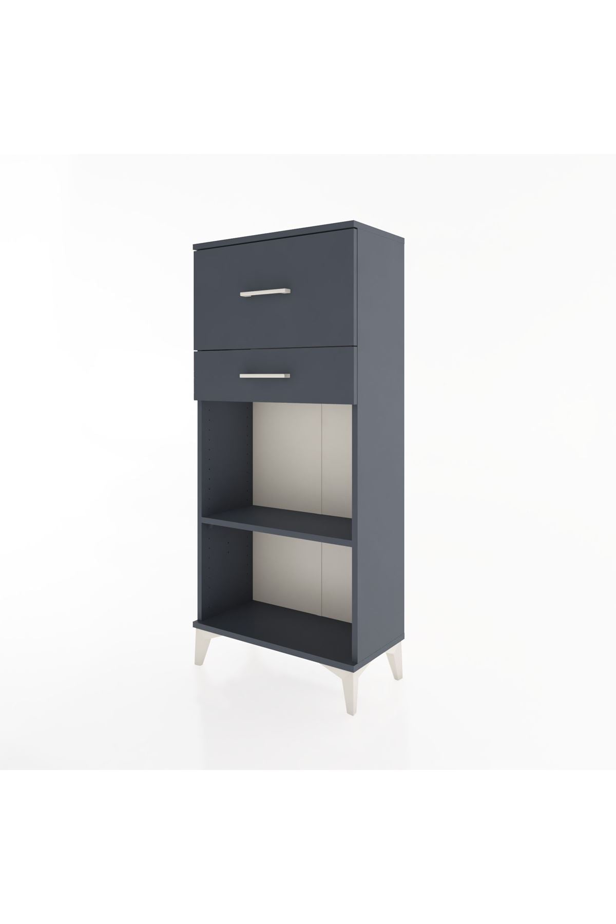 Hyperion Dolap Tek Raflı 2 Çekmeceli 60x44x134 - S50M022V5B