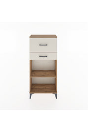 Hyperion Dolap Tek Raflı 2 Çekmeceli 60x44x134 - S50M022V7B
