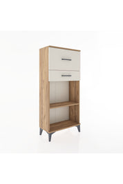 Hyperion Dolap Tek Raflı 2 Çekmeceli 60x44x134 - S50M022V7B