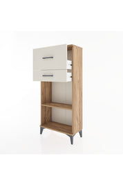 Hyperion Dolap Tek Raflı 2 Çekmeceli 60x44x134 - S50M022V7B