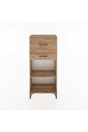 Hyperion Dolap Tek Raflı 2 Çekmeceli 60x44x134 - S50M022V9B