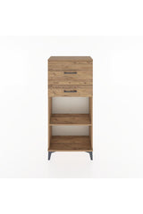 Hyperion Dolap Tek Raflı 2 Çekmeceli 60x44x134