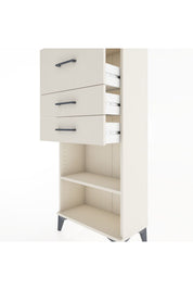 Hyperion Dolap Tek Raflı 3 Çekmeceli 60x44x134 - S50M023V1B