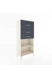 Hyperion Dolap Tek Raflı 3 Çekmeceli 60x44x134 - S50M023V2B