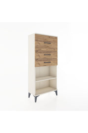 Hyperion Dolap Tek Raflı 3 Çekmeceli 60x44x134 - S50M023V3B