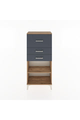 Hyperion Dolap Tek Raflı 3 Çekmeceli 60x44x134