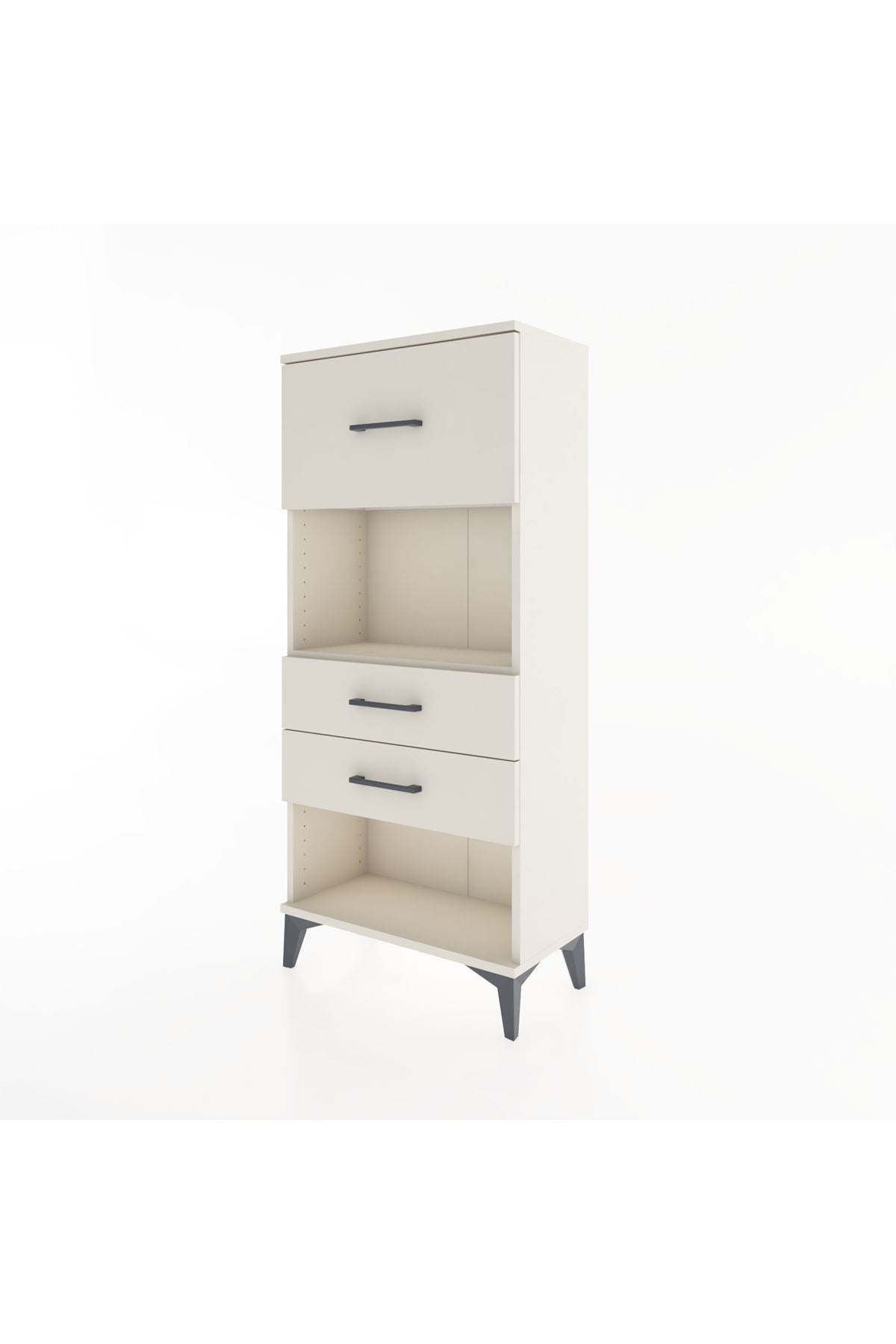 Hyperion Dolap Tek Raflı 3 Çekmeceli 60x44x134 - S50M024V1B
