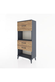 Hyperion Dolap Tek Raflı 3 Çekmeceli 60x44x134 - S50M024V6B