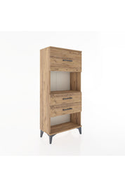 Hyperion Dolap Tek Raflı 3 Çekmeceli 60x44x134 - S50M024V9B