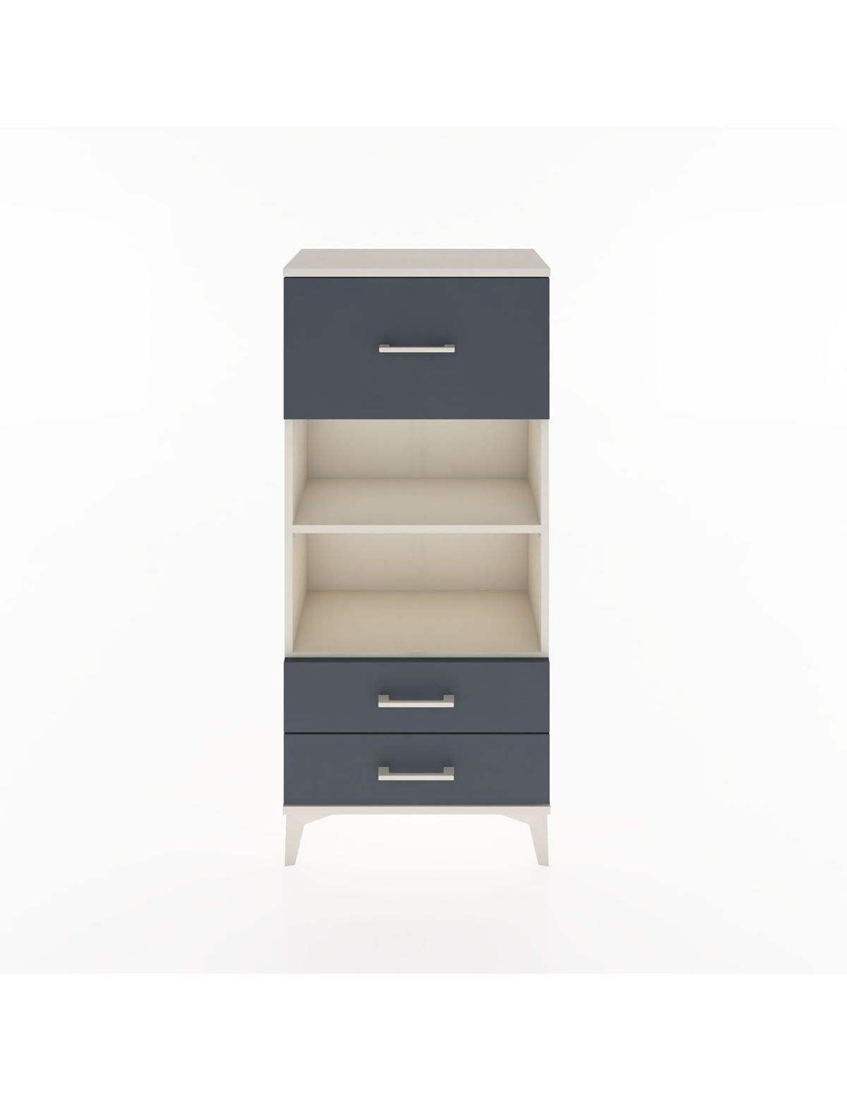 Hyperion Dolap 2 Raflı 3 Çekmeceli 60x44x134 - S50M025V2B