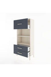 Hyperion Dolap 2 Raflı 3 Çekmeceli 60x44x134 - S50M025V2B