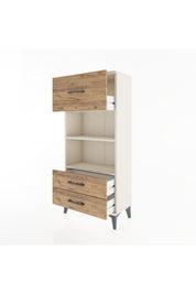 Hyperion Dolap 2 Raflı 3 Çekmeceli 60x44x134 - S50M025V3B