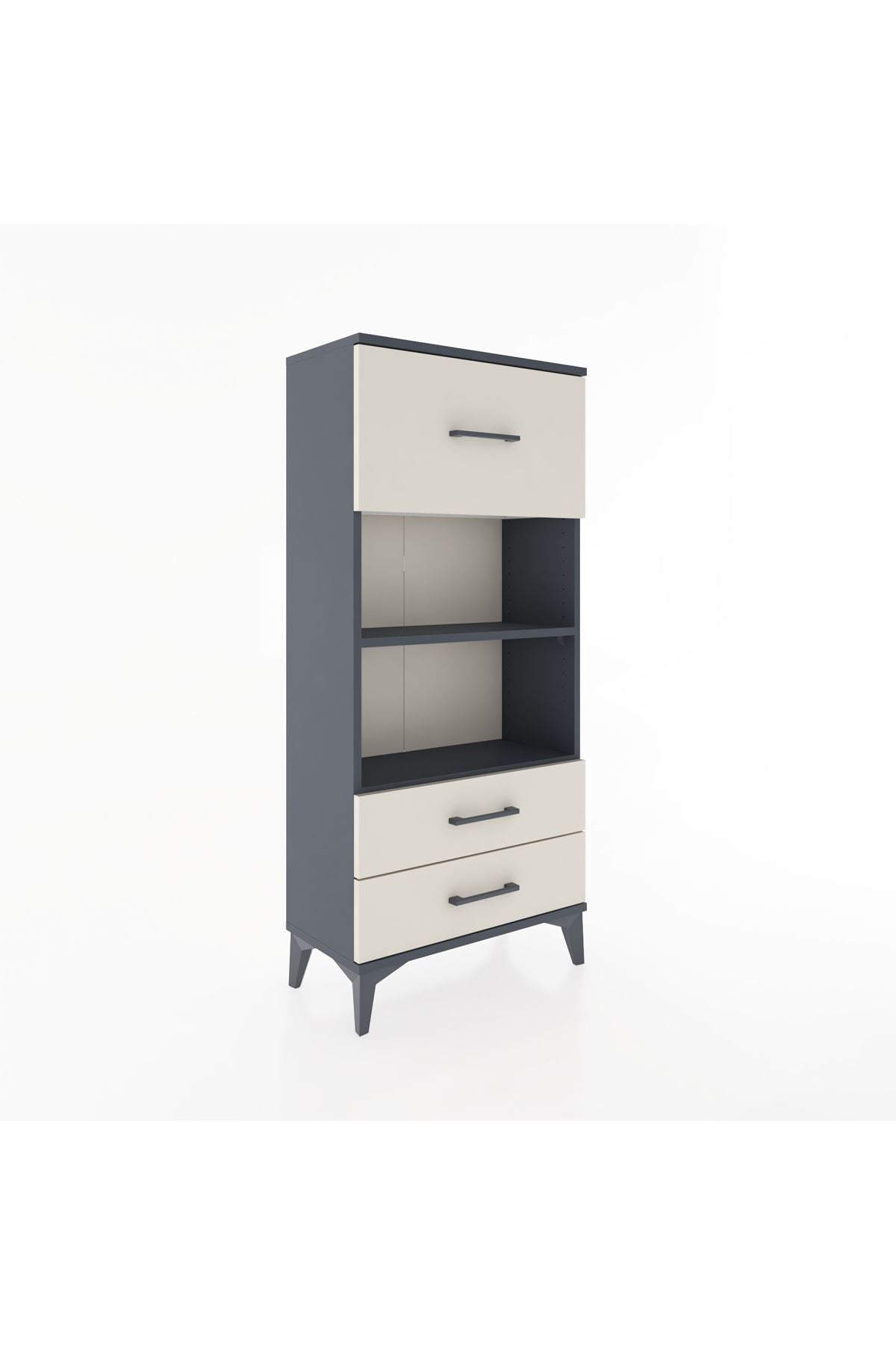Hyperion Dolap 2 Raflı 3 Çekmeceli 60x44x134 - S50M025V4B