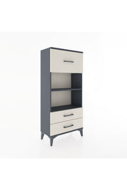 Hyperion Dolap 2 Raflı 3 Çekmeceli 60x44x134 - S50M025V4B