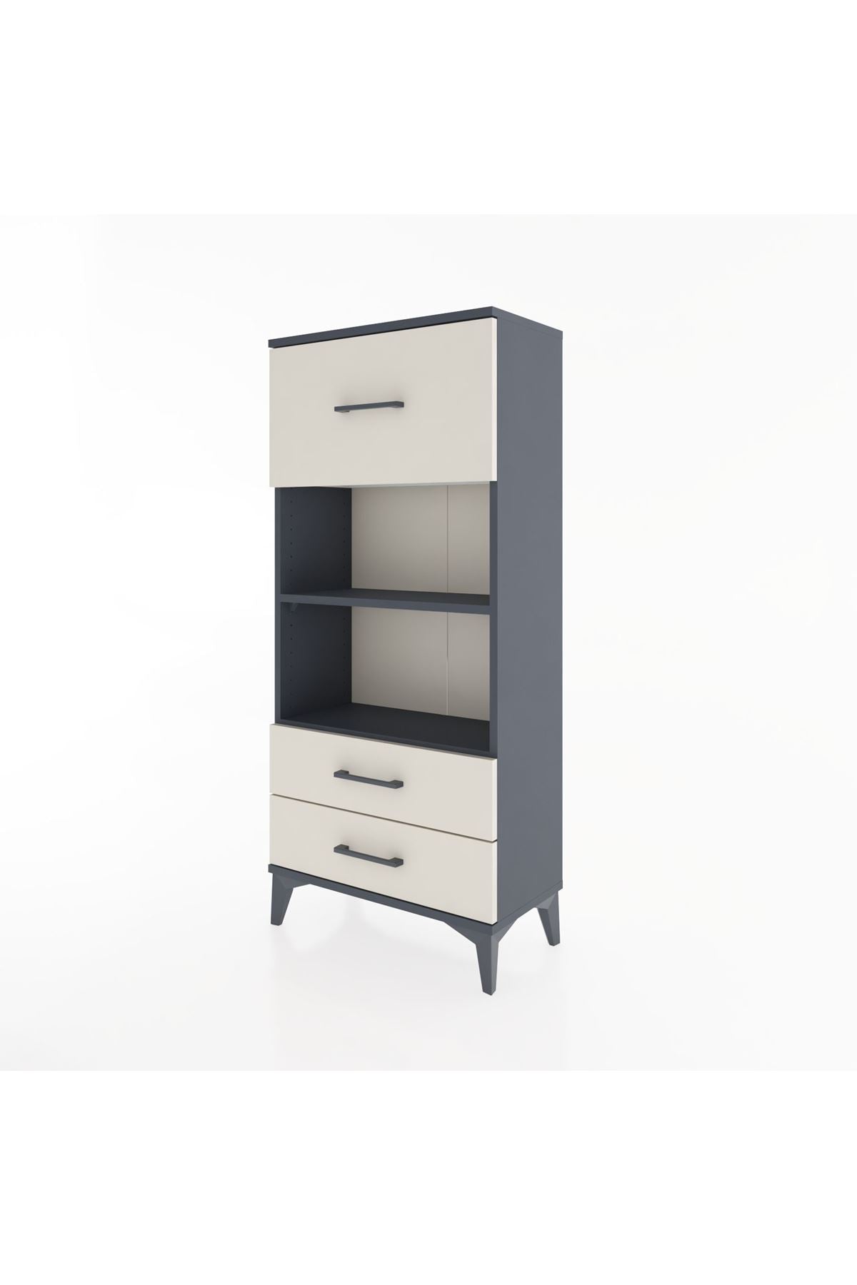 Hyperion Dolap 2 Raflı 3 Çekmeceli 60x44x134 - S50M025V4B