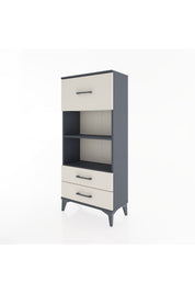 Hyperion Dolap 2 Raflı 3 Çekmeceli 60x44x134 - S50M025V4B