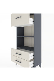 Hyperion Dolap 2 Raflı 3 Çekmeceli 60x44x134 - S50M025V4B