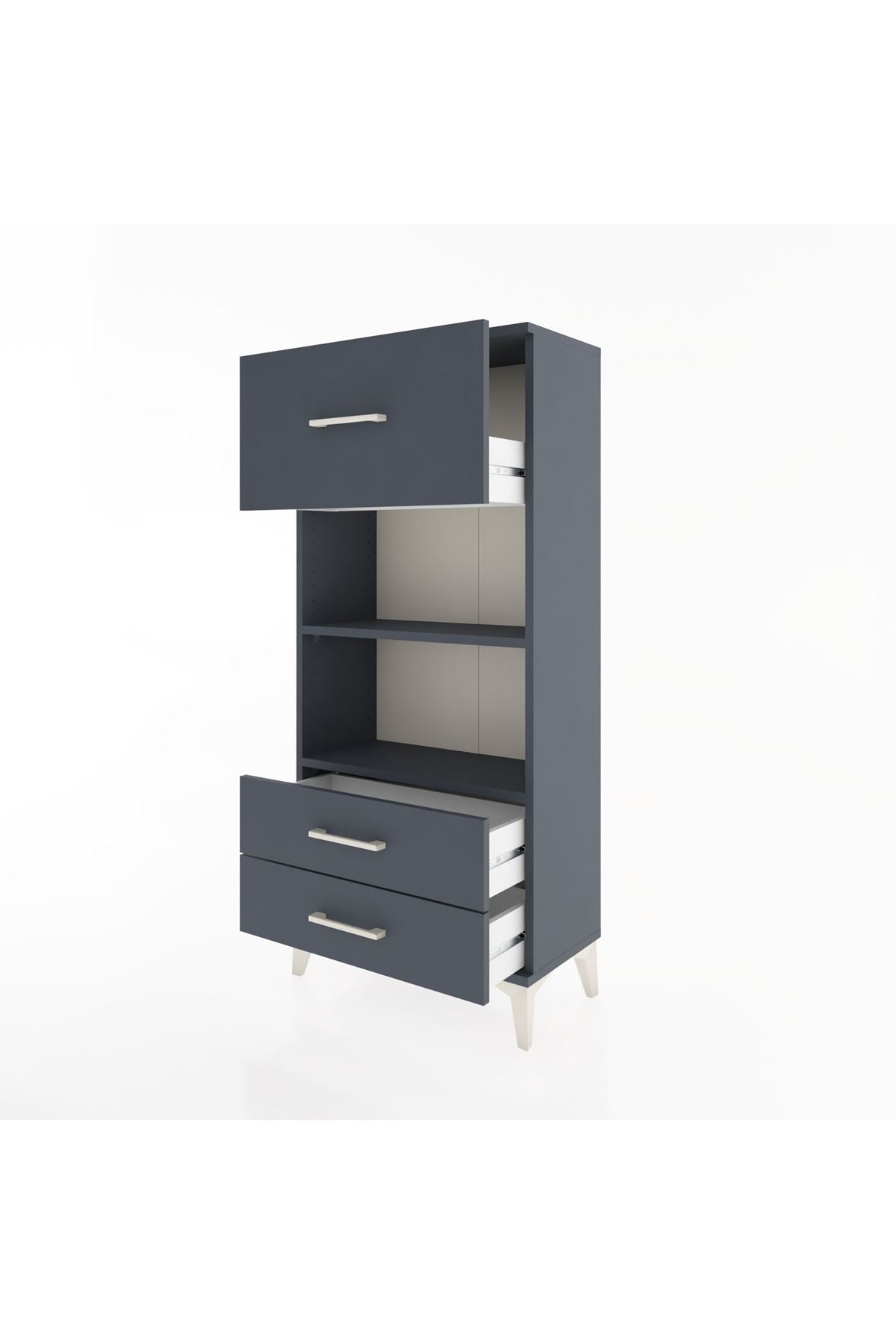 Hyperion Dolap 2 Raflı 3 Çekmeceli 60x44x134 - S50M025V5B