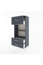Hyperion Dolap 2 Raflı 3 Çekmeceli 60x44x134 - S50M025V5B