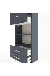 Hyperion Dolap 2 Raflı 3 Çekmeceli 60x44x134 - S50M025V5B