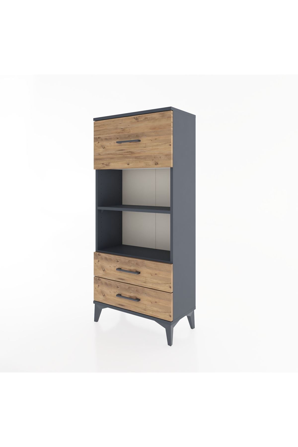 Hyperion Dolap 2 Raflı 3 Çekmeceli 60x44x134 - S50M025V6B