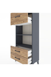 Hyperion Dolap 2 Raflı 3 Çekmeceli 60x44x134 - S50M025V6B