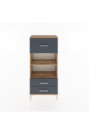 Hyperion Dolap 2 Raflı 3 Çekmeceli 60x44x134 - S50M025V8B