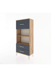 Hyperion Dolap 2 Raflı 3 Çekmeceli 60x44x134 - S50M025V8B