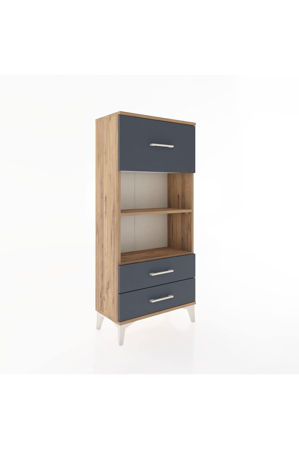 Hyperion Dolap 2 Raflı 3 Çekmeceli 60x44x134 - S50M025V8B
