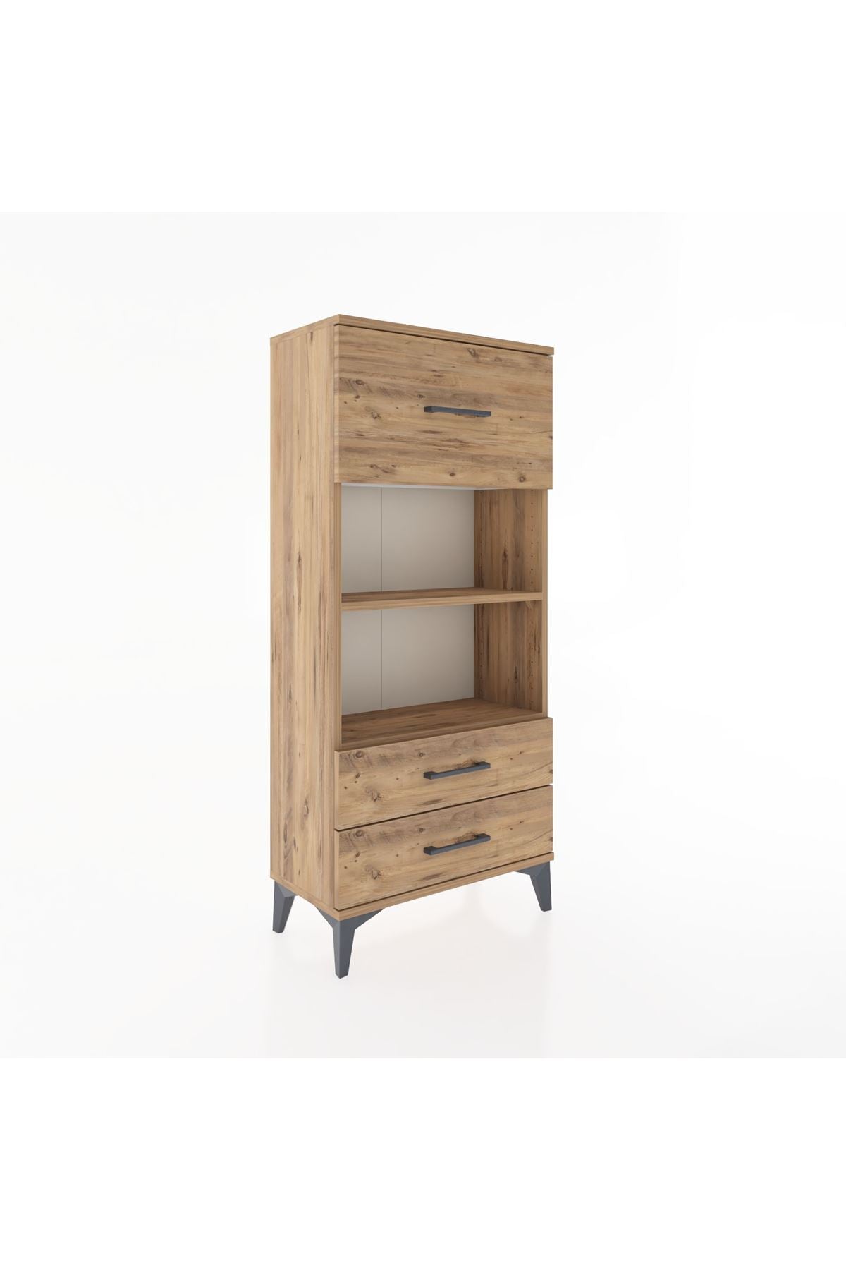 Hyperion Dolap 2 Raflı 3 Çekmeceli 60x44x134 - S50M025V9B