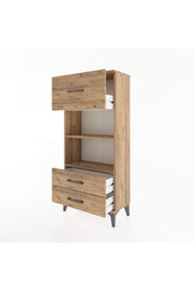 Hyperion Dolap 2 Raflı 3 Çekmeceli 60x44x134 - S50M025V9B