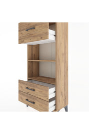 Hyperion Dolap 2 Raflı 3 Çekmeceli 60x44x134 - S50M025V9B