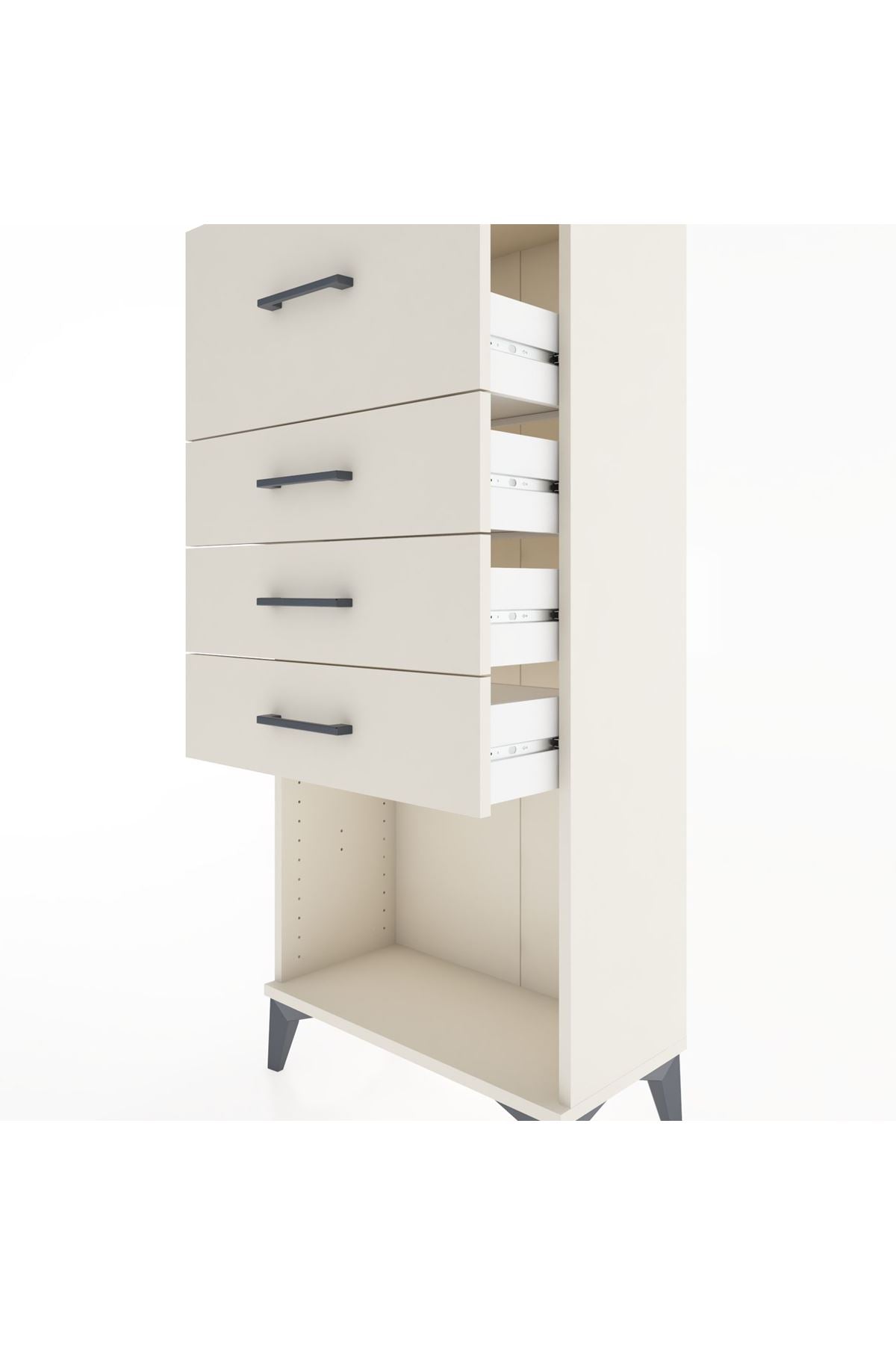 Hyperion Dolap 4 Çekmeceli 60x44x134 - S50M026V1B