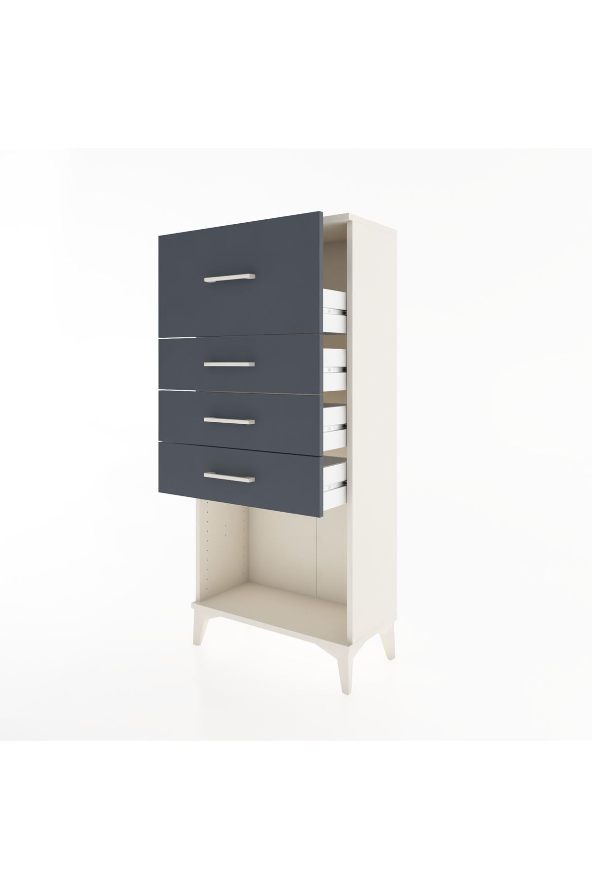 Hyperion Dolap 4 Çekmeceli 60x44x134 - S50M026V2B