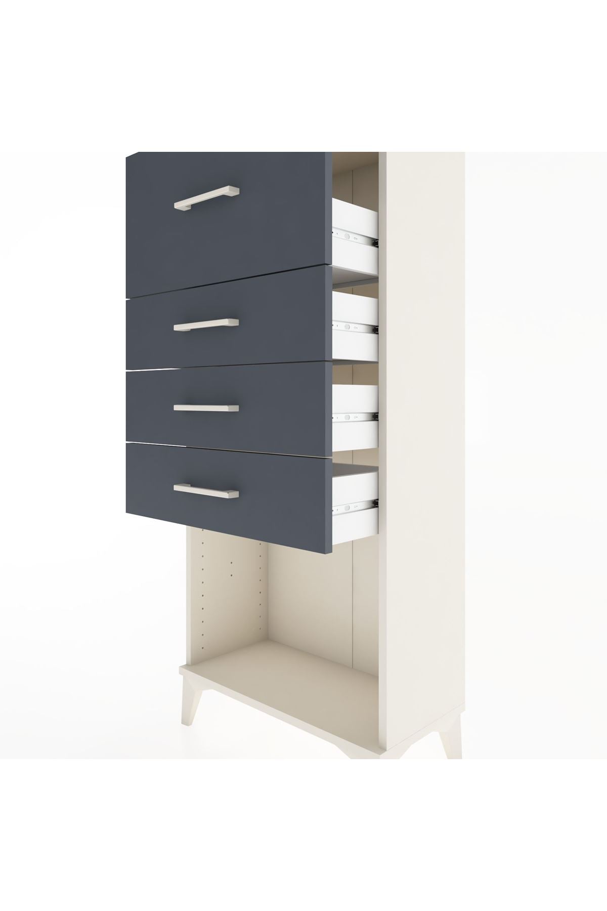 Hyperion Dolap 4 Çekmeceli 60x44x134 - S50M026V2B