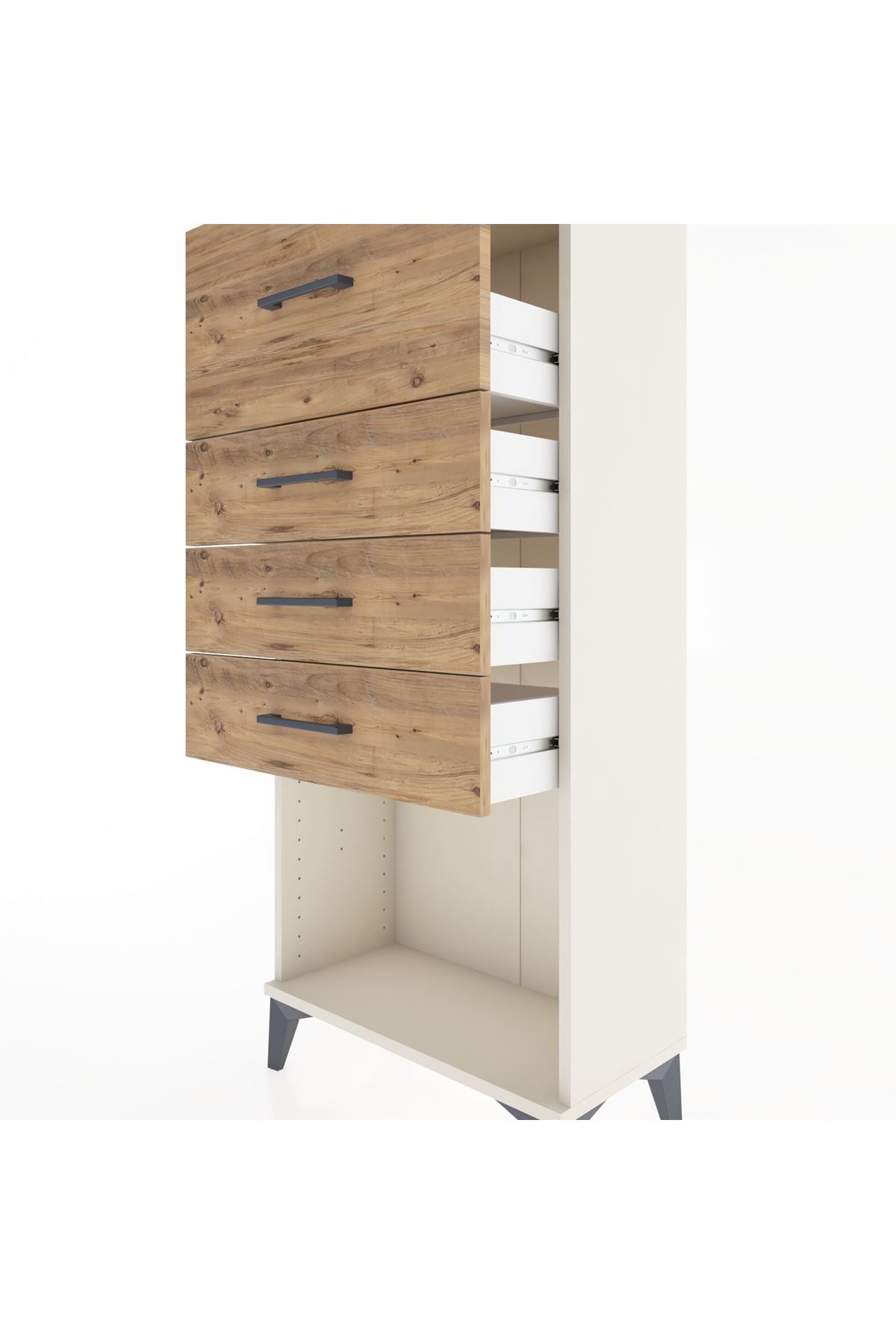 Hyperion Dolap 4 Çekmeceli 60x44x134 - S50M026V3B