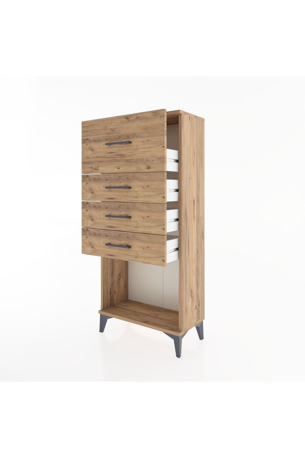 Hyperion Dolap 4 Çekmeceli 60x44x134 - S50M026V9B