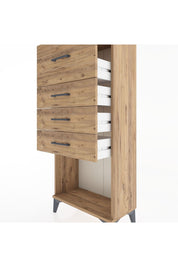 Hyperion Dolap 4 Çekmeceli 60x44x134 - S50M026V9B