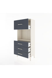 Hyperion Dolap Tek Raflı 4 Çekmeceli 60x44x134 - S50M027V2B